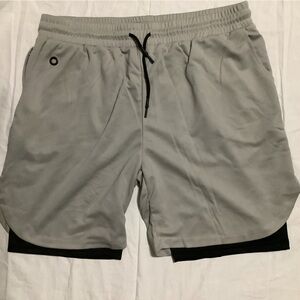 BUNDLE of 3 -2XL Source Unknown Light Gray Athletic Shorts